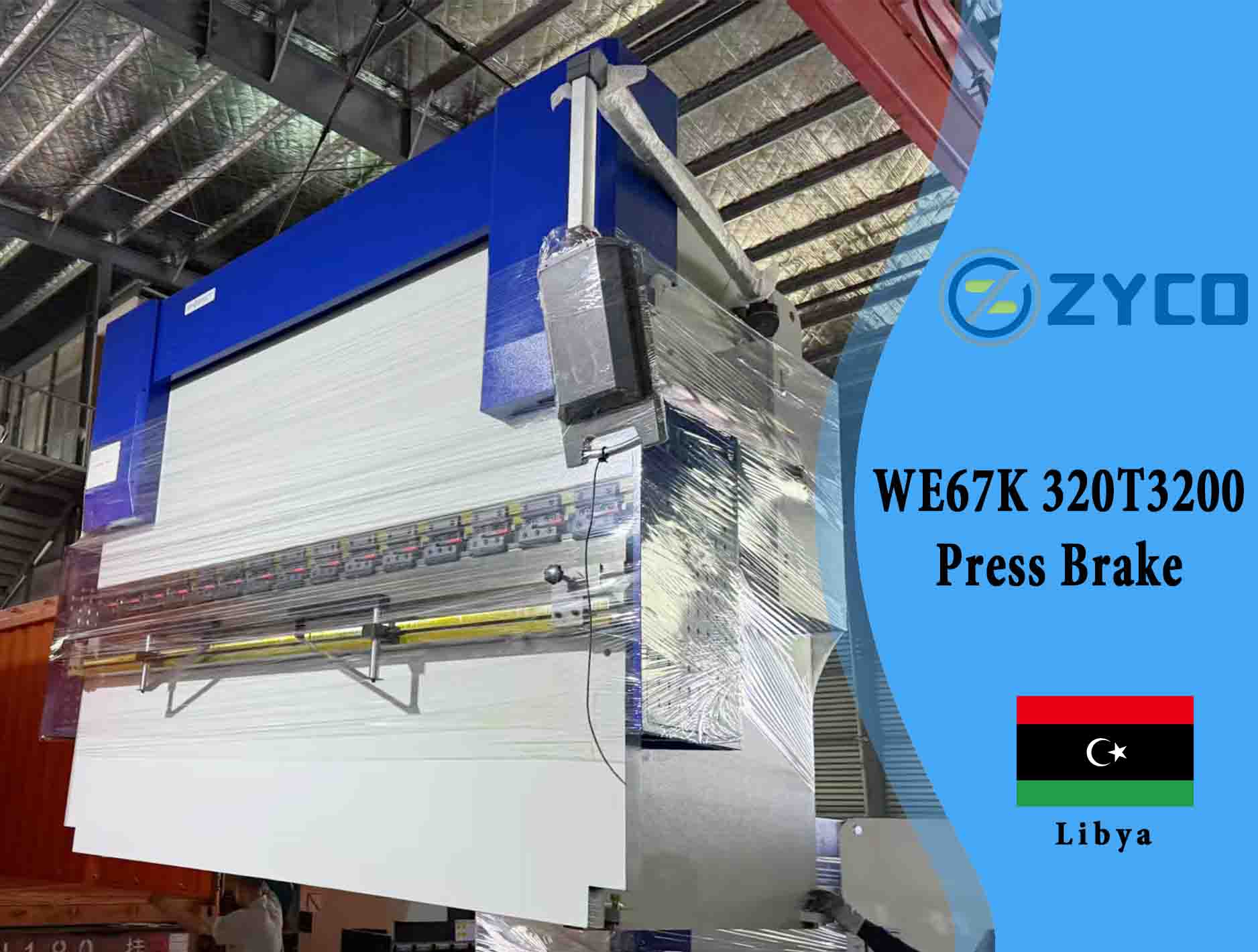 Presse plieuse hydraulique ordinaire Libya-WE67K 320T 3200