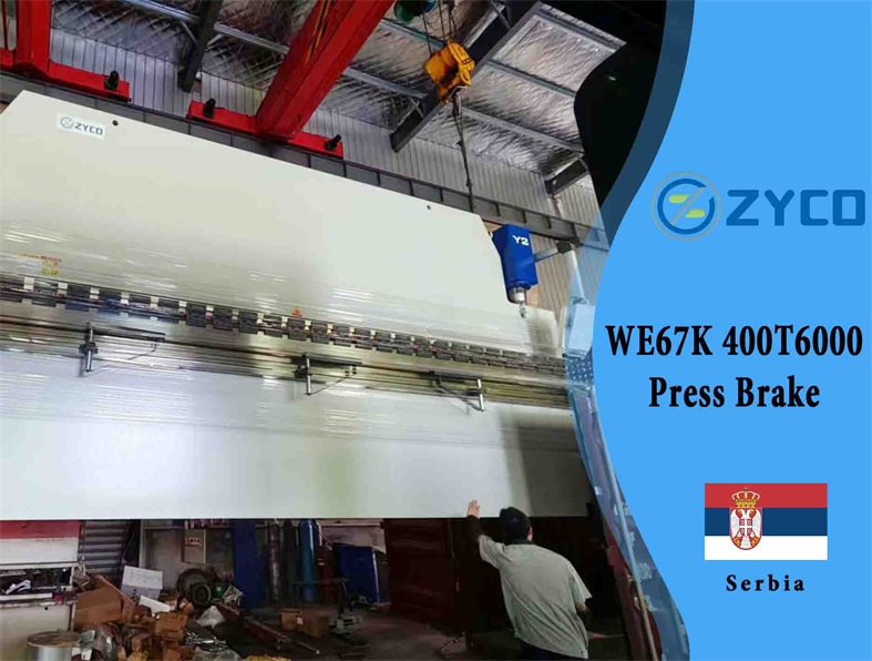 Presse plieuse hydraulique CNC Serbie-WE67K 400T 6000