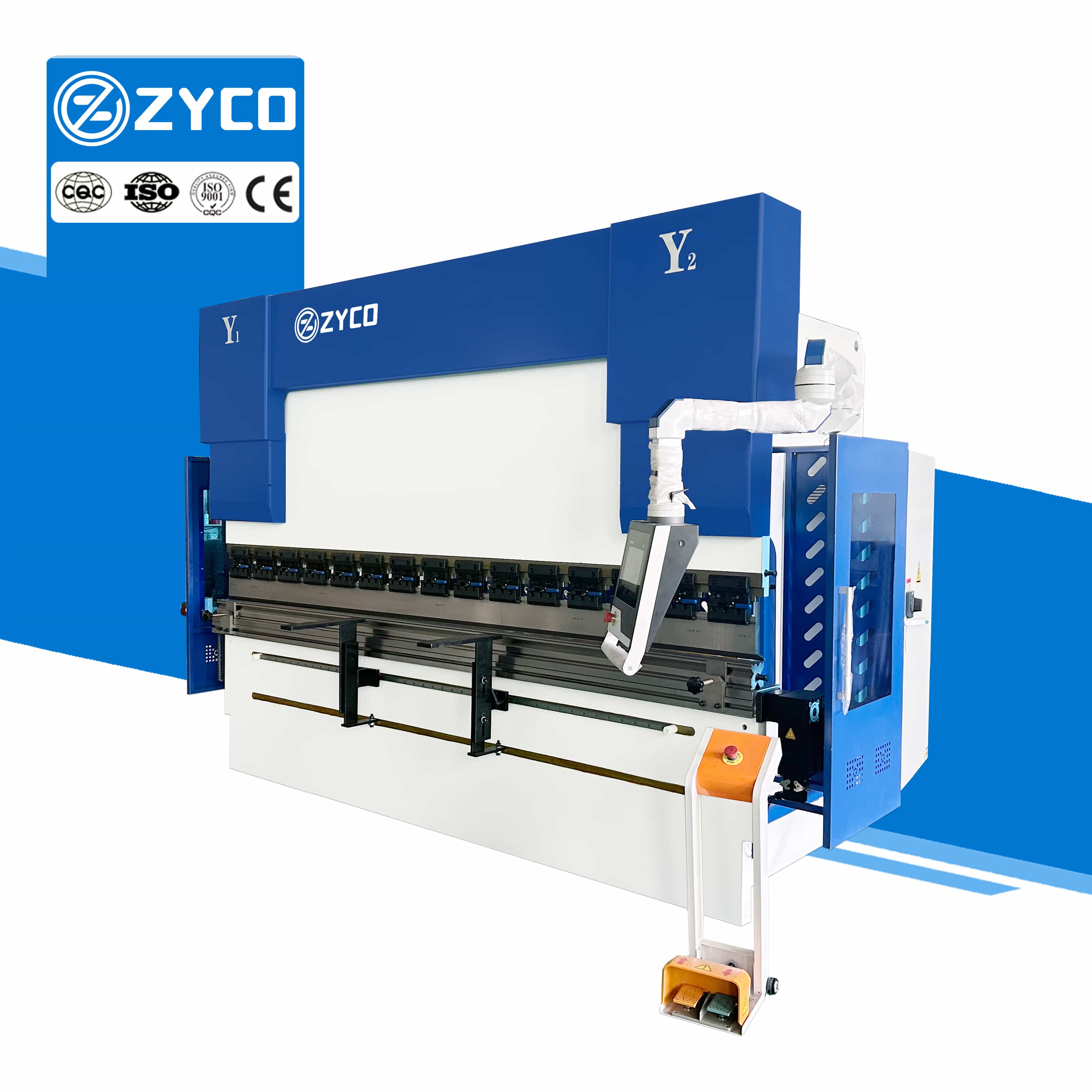 Presse plieuse CNC DA53T 200T 3200mm avec synchronisation électrohydraulique avancée