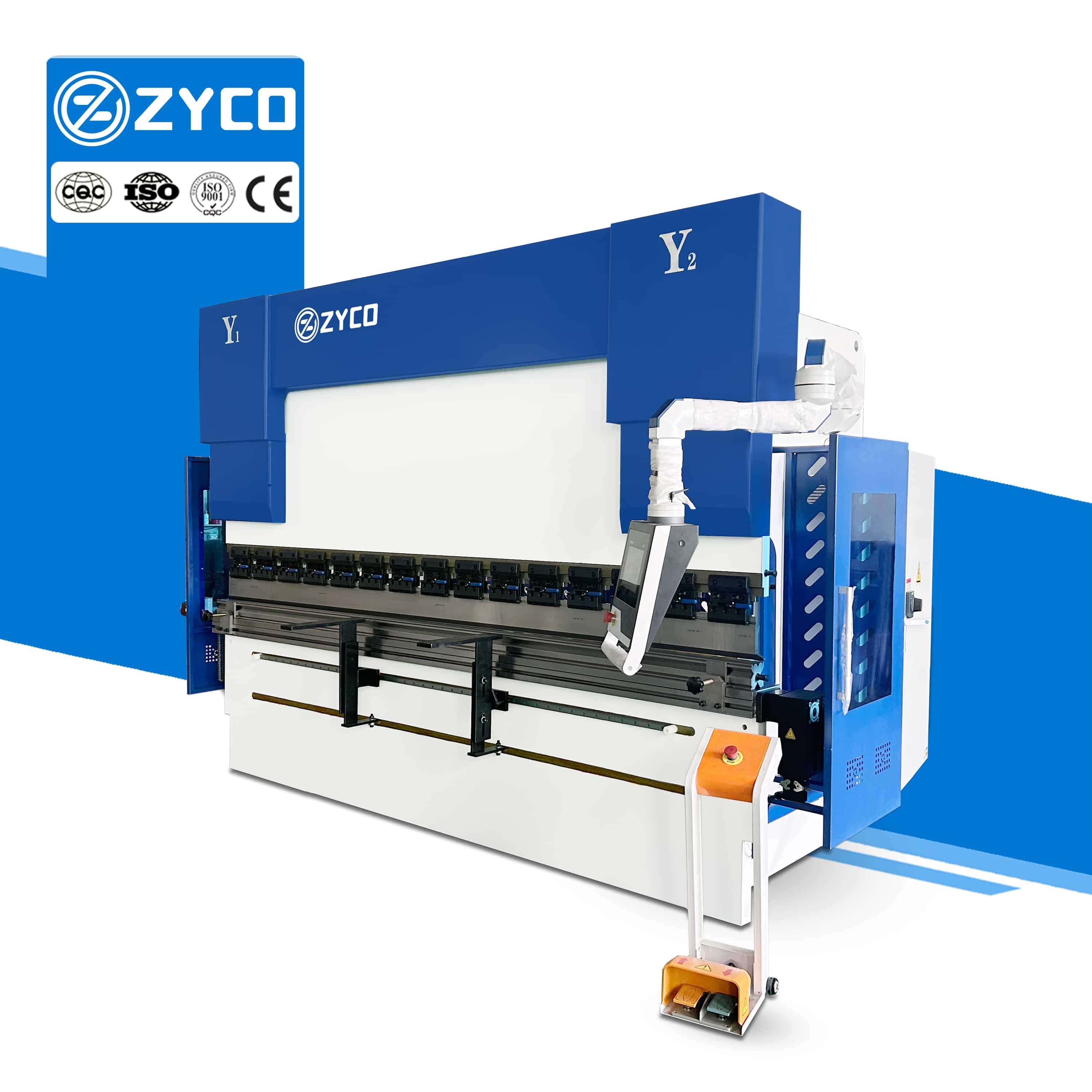 Presse plieuse CNC DA53T 200T 3200mm avec synchronisation électrohydraulique avancée