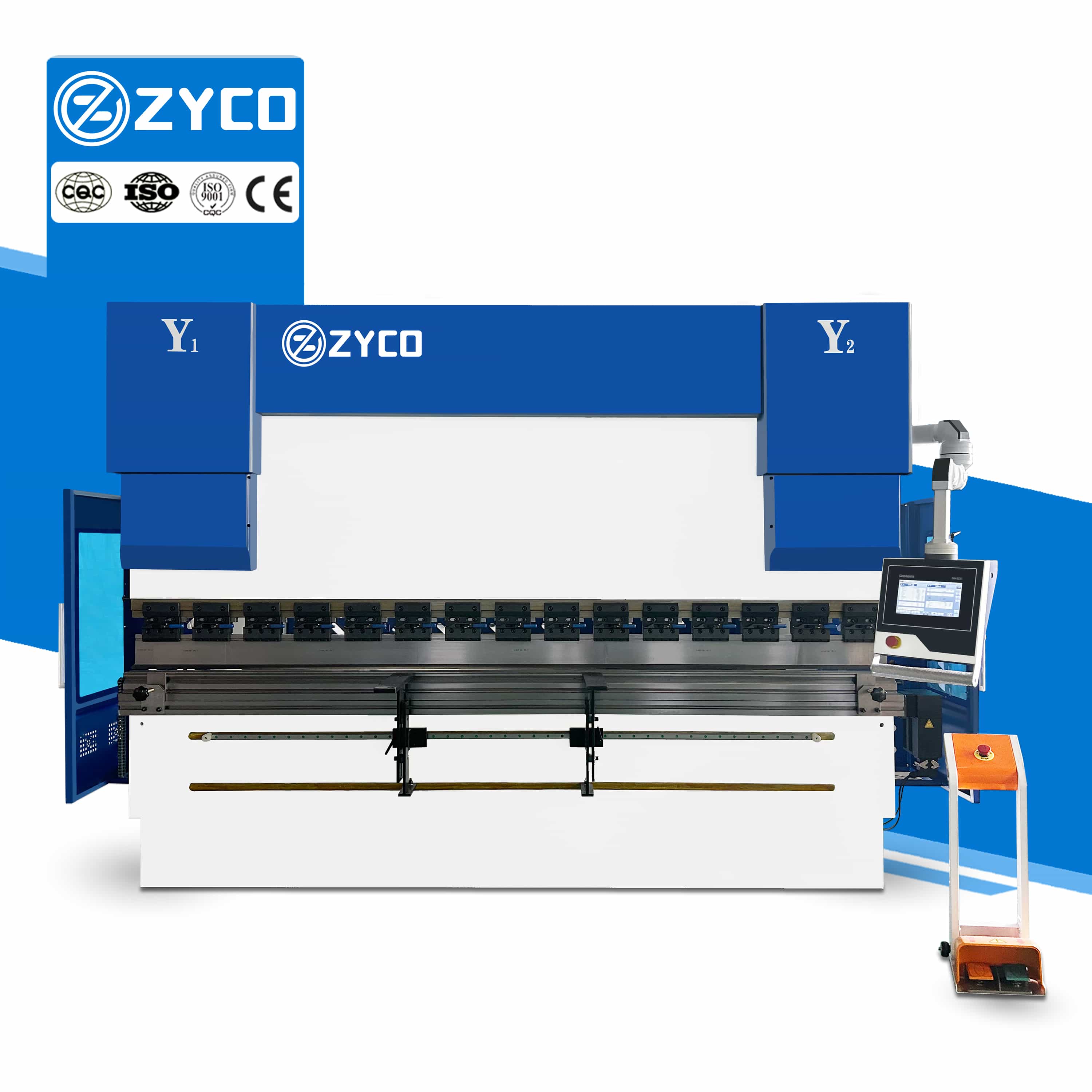 Presse plieuse CNC DA53T 200T 3200mm avec synchronisation électrohydraulique avancée