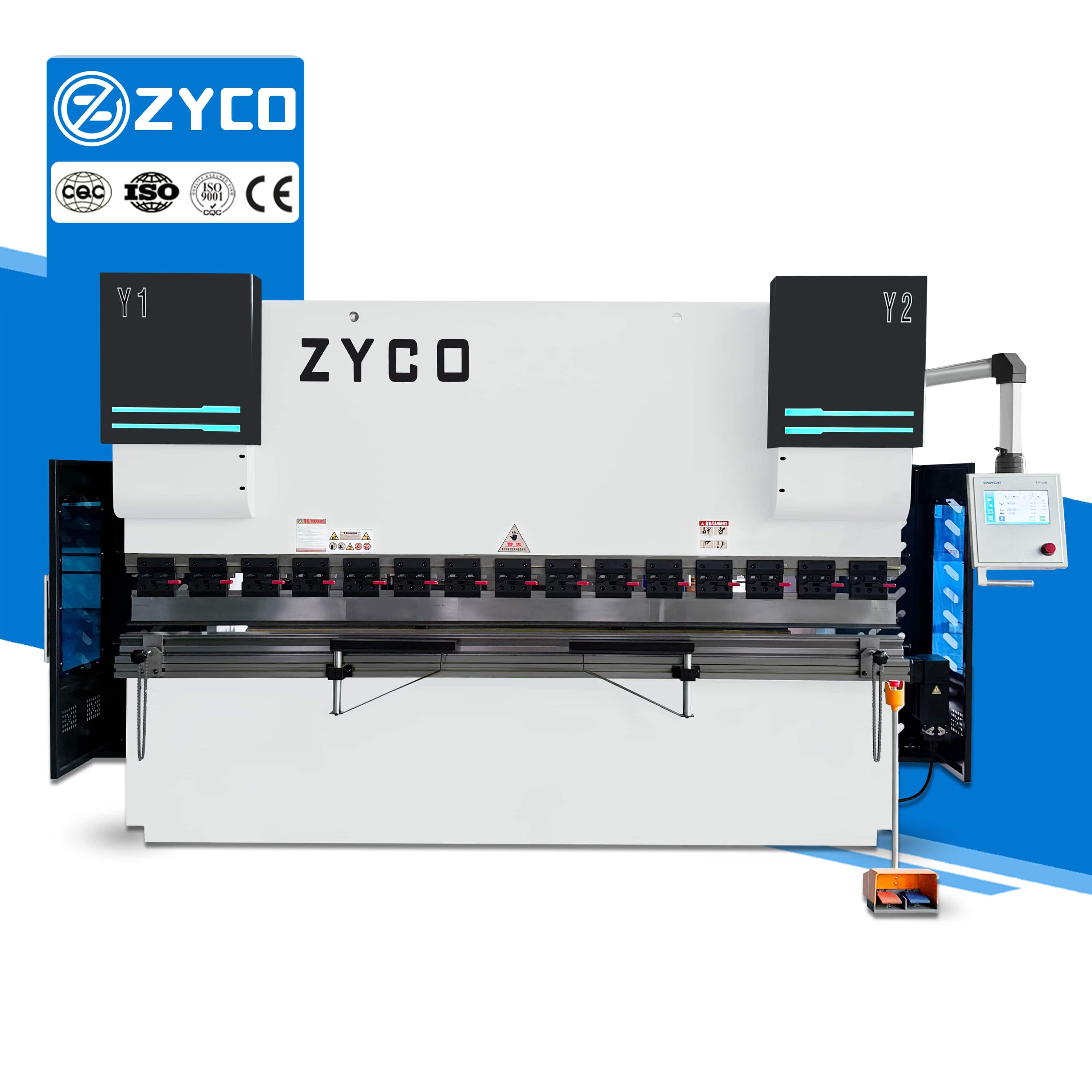 Presse plieuse CNC TP10S 4+1 axes polyvalente pour une production flexible